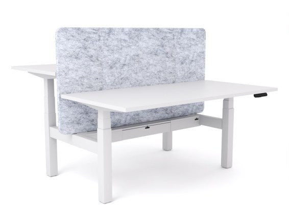 AgileMotion DSD white top white frame with tray and marble grey screen v2